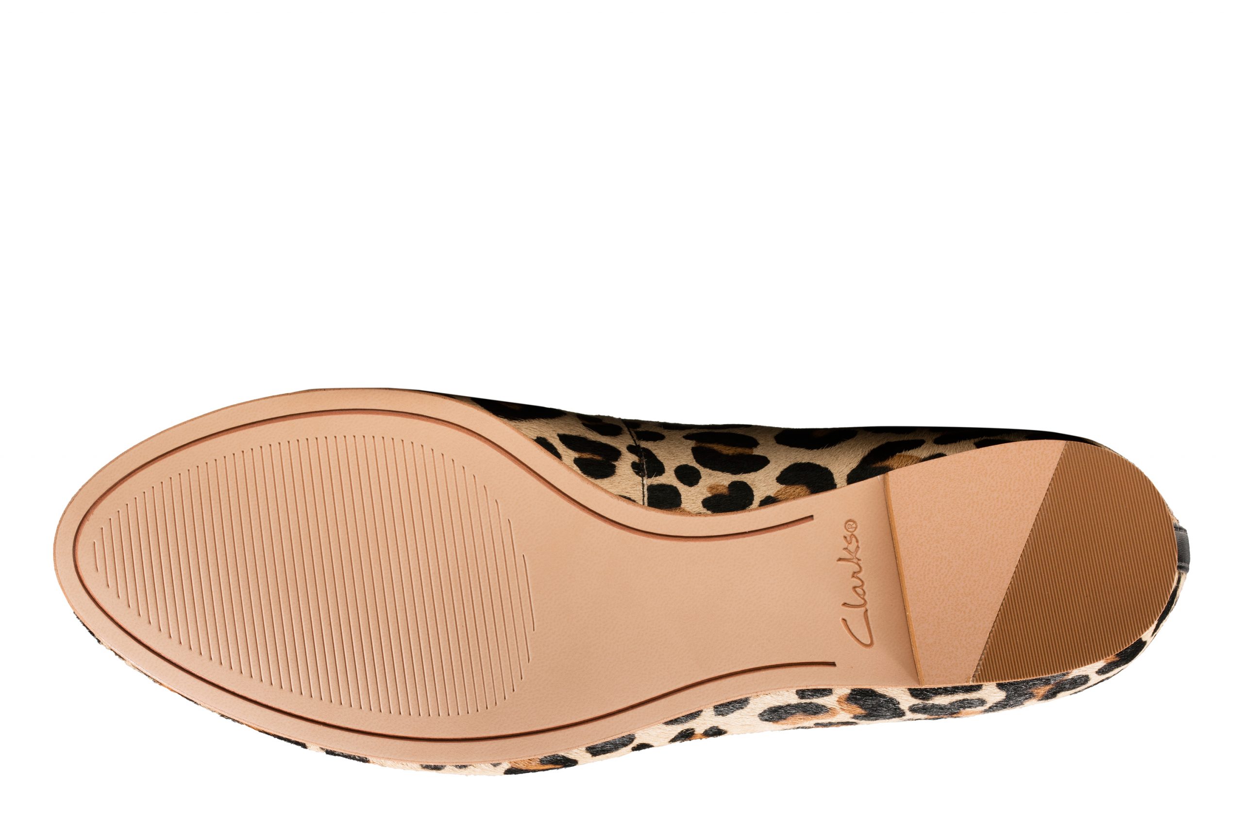 clarks grace piper leopard print